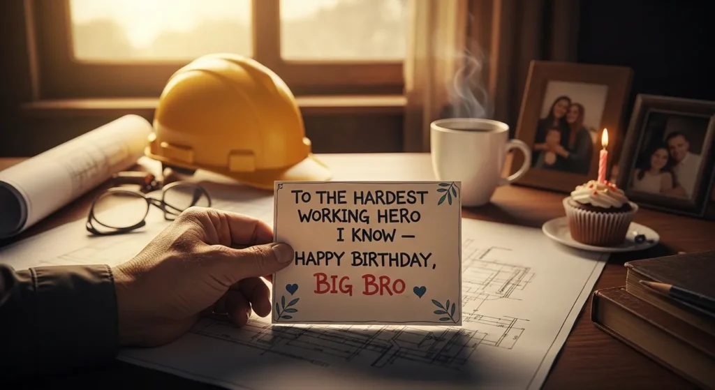 Birthday Card Messages for Older Brother