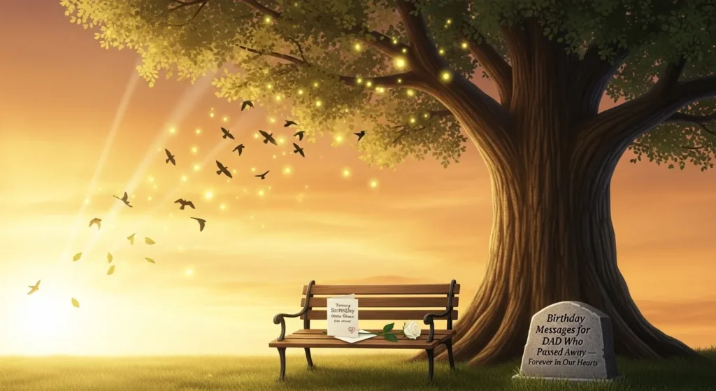 Birthday Messages for Dad Who Passed Away