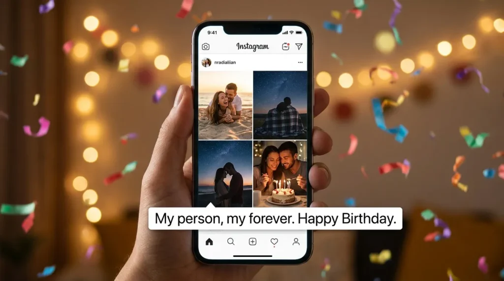Birthday Messages for Girlfriend on Social Media
