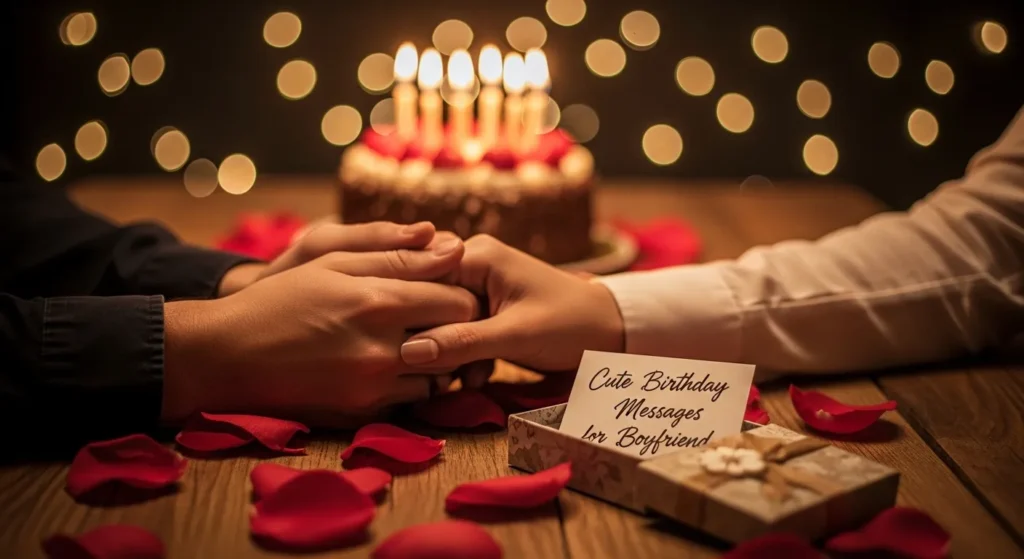 Cute Birthday Messages for Boyfriend