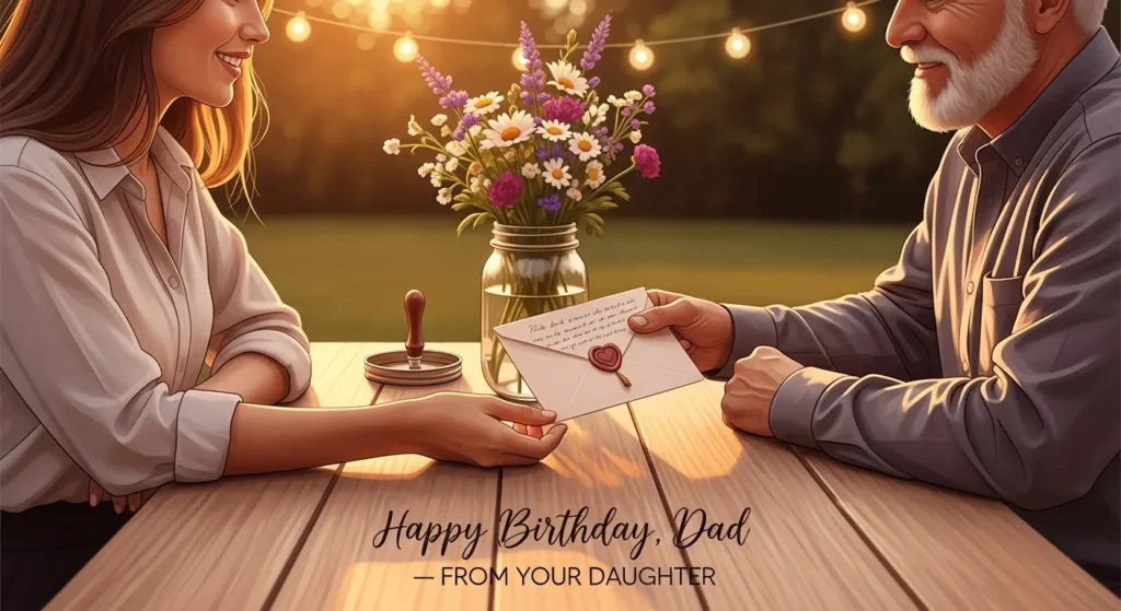 Heartfelt Birthday Messages for Dad from a Daughter