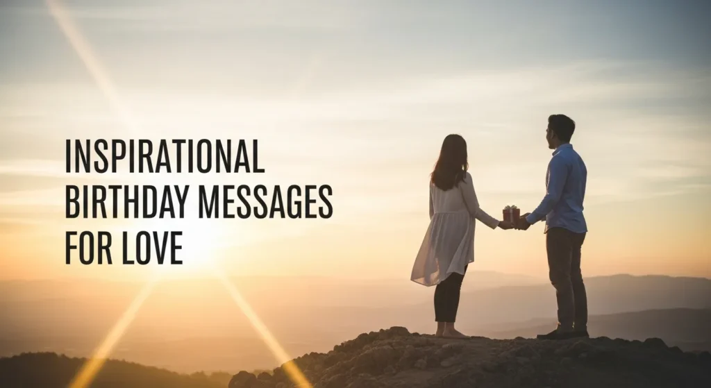 Inspirational Birthday Messages for Love