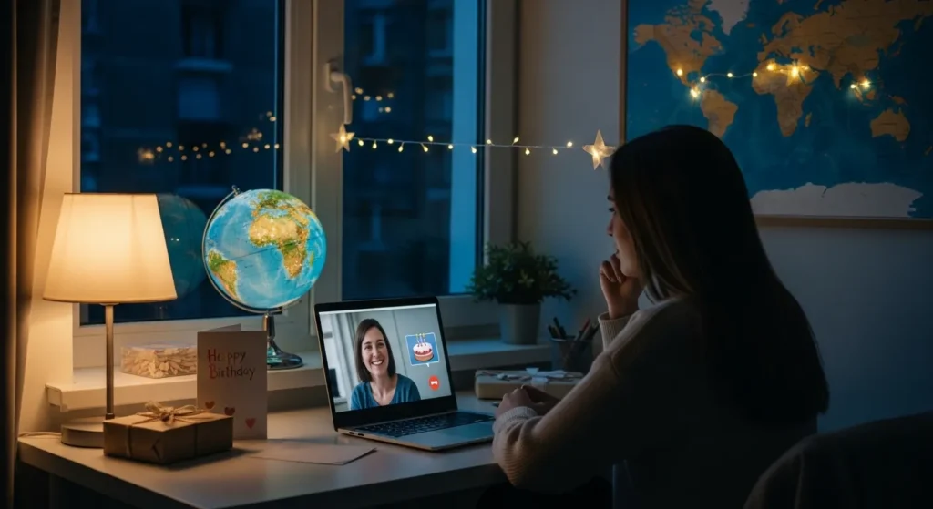 Long-Distance Birthday Messages for Mom