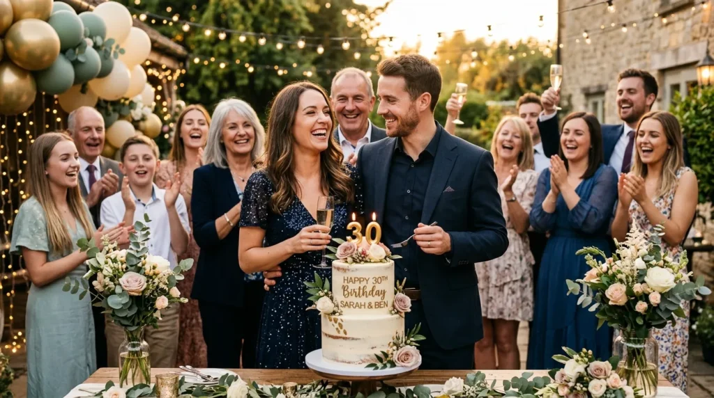 Twins celebrating special age together, inspiring Milestone Birthday Messages for Twins.
