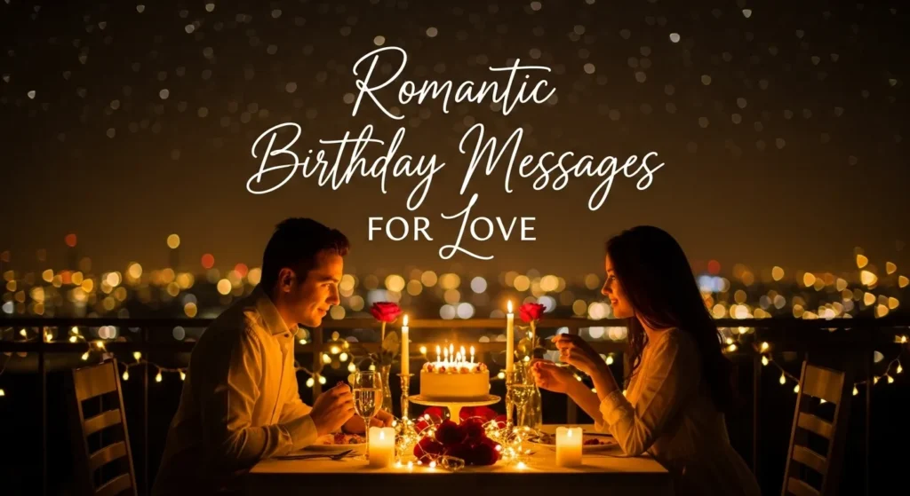 Romantic Birthday Messages for Love