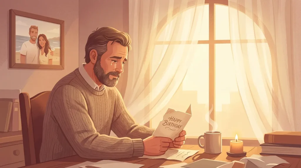 Birthday Card Messages for a Dad With a Difficult Past