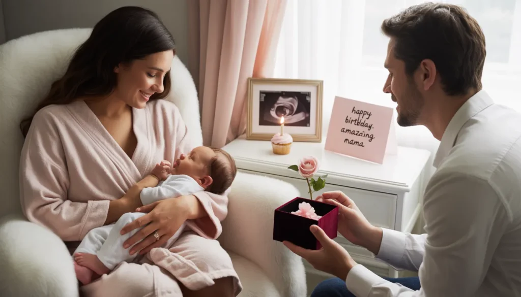 Birthday Messages for Wife Who Is a New Mom