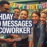 Birthday Card Messages for Coworker