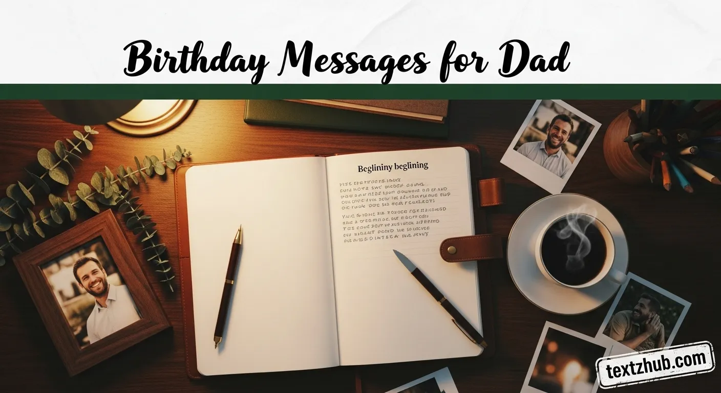 Birthday Messages for Dad