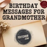 Birthday Messages for Grandmother