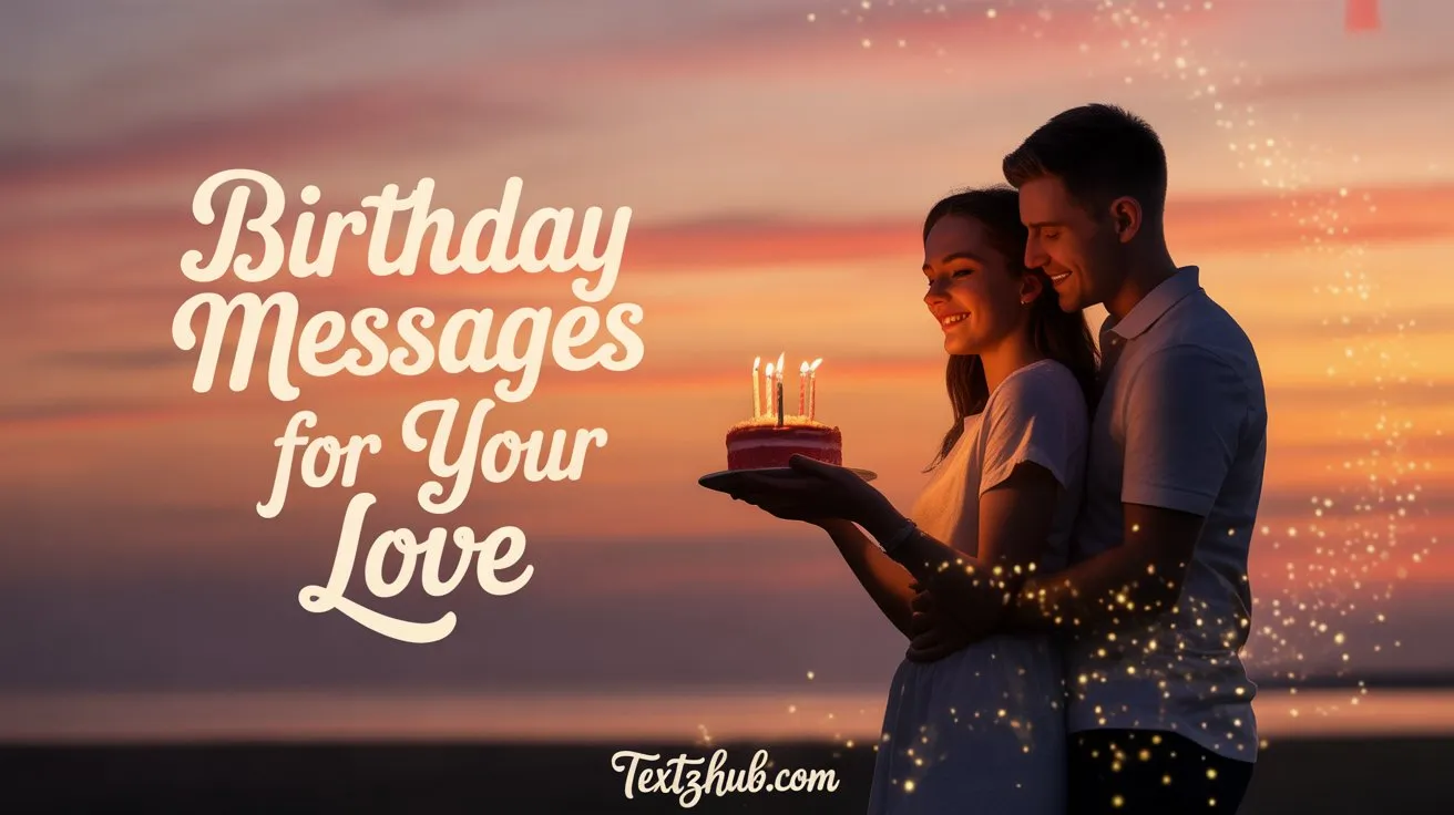 birthday messages for love
