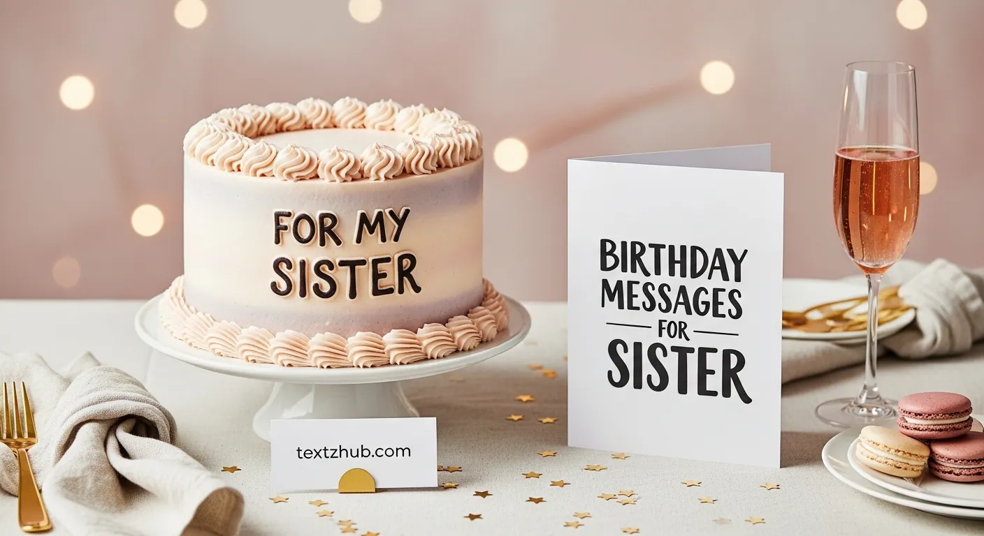Birthday Messages for Sister