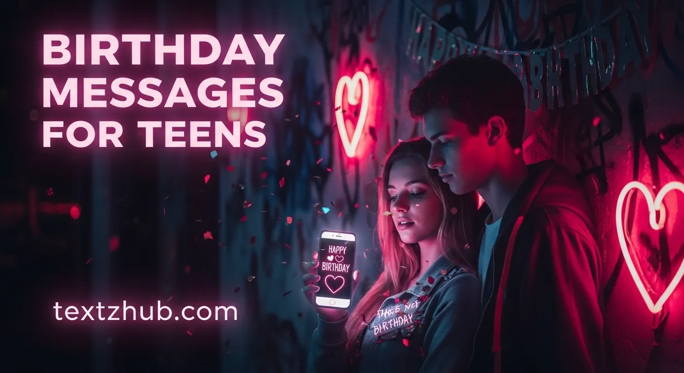 Birthday Messages for Teens