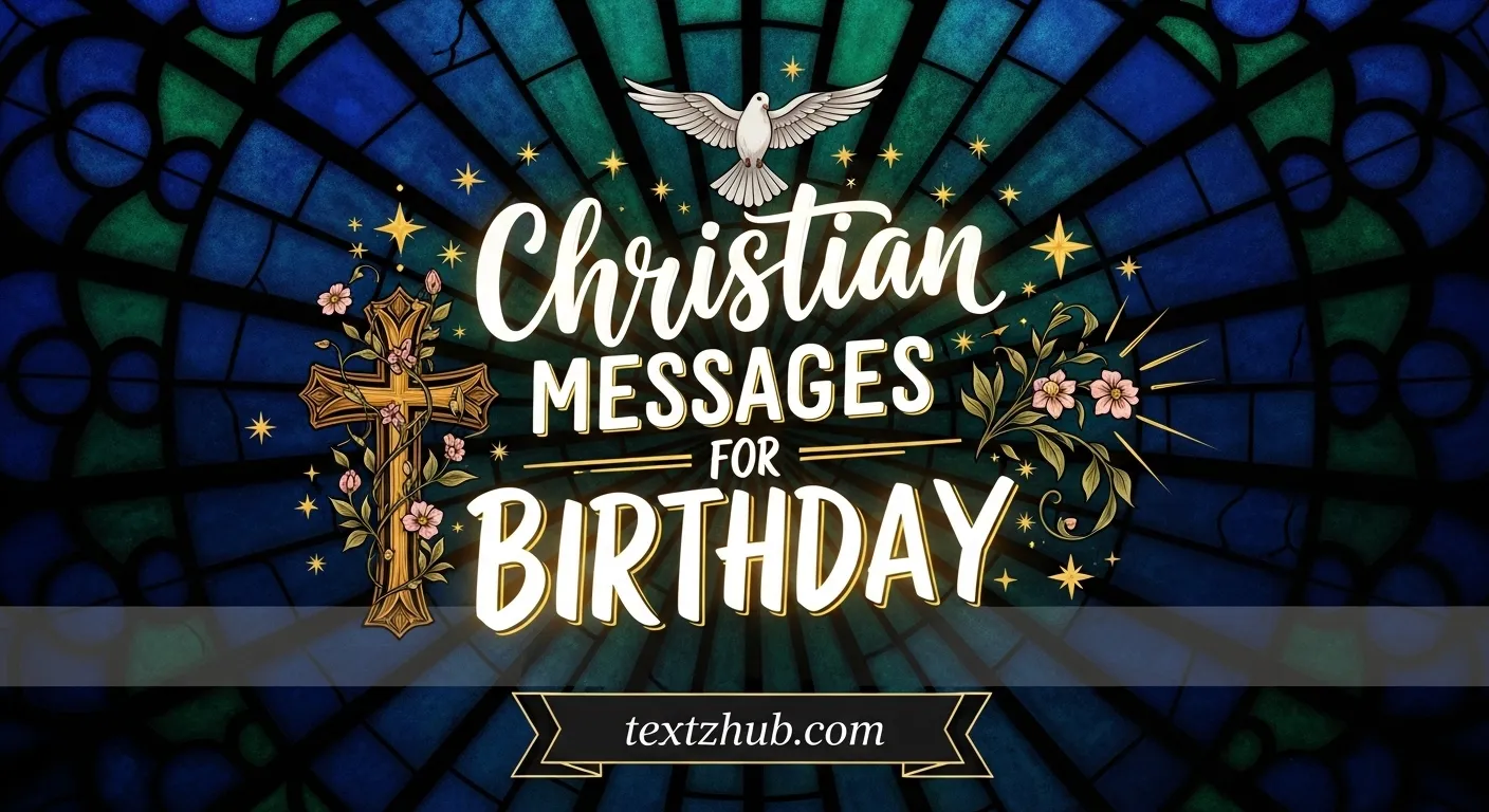 Christian Messages for Birthday