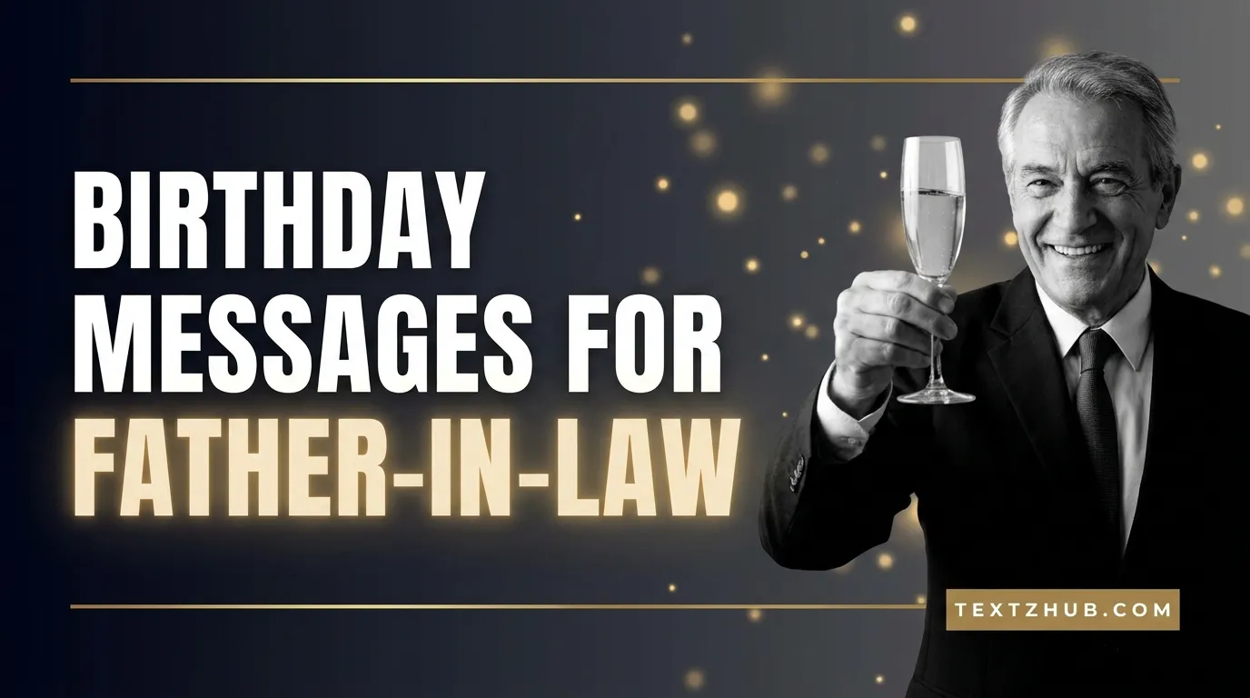 Birthday Messages for Father-in-Law