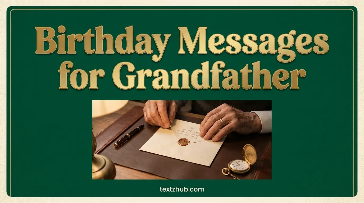 Birthday Messages for Grandfather