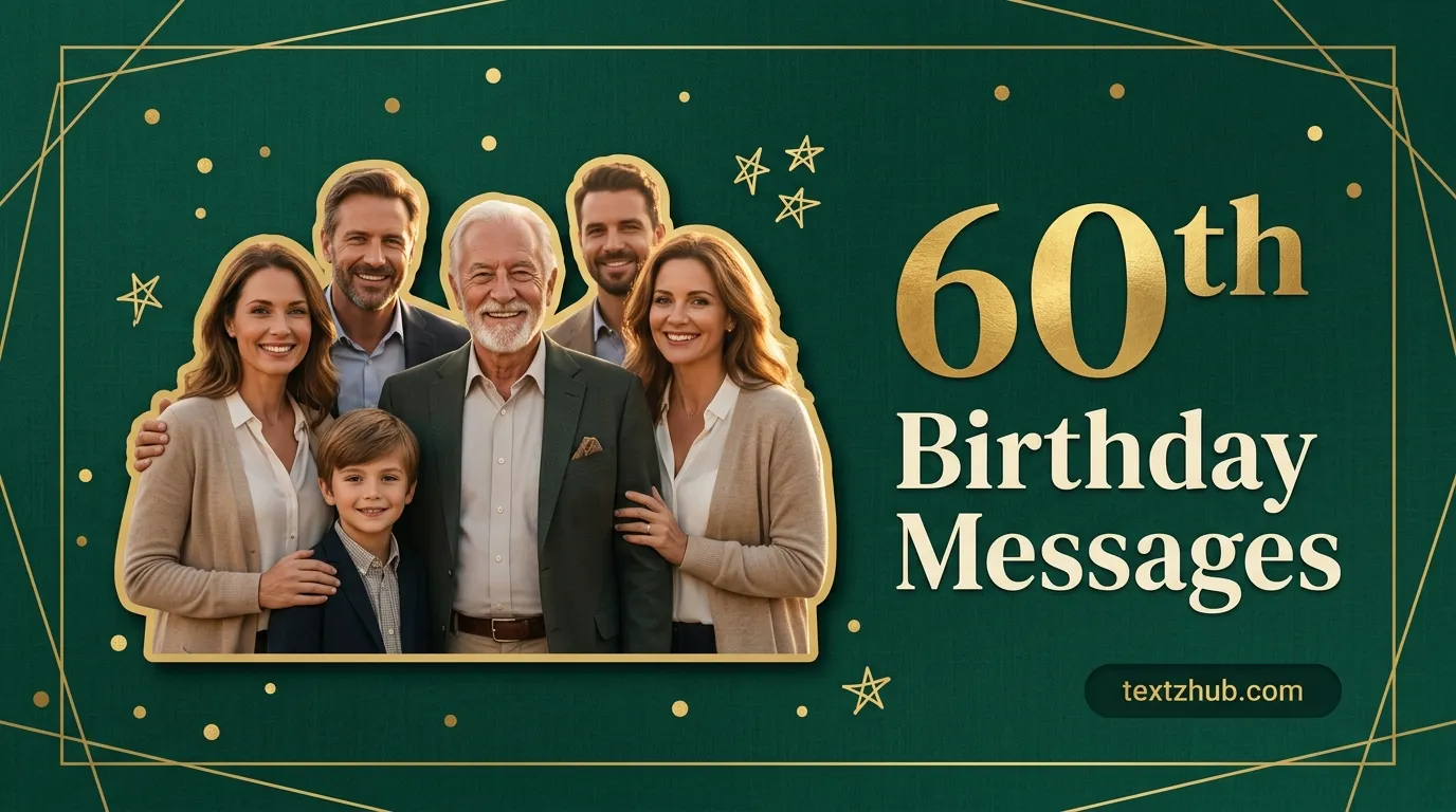 Joyful family gathering inspired by warm and meaningful 60th birthday messages for grandpa.