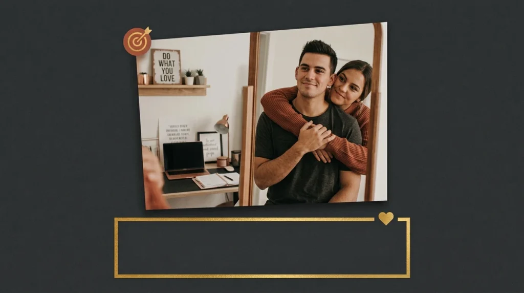 Reassuring love messages for him building confidence when he doubts himself