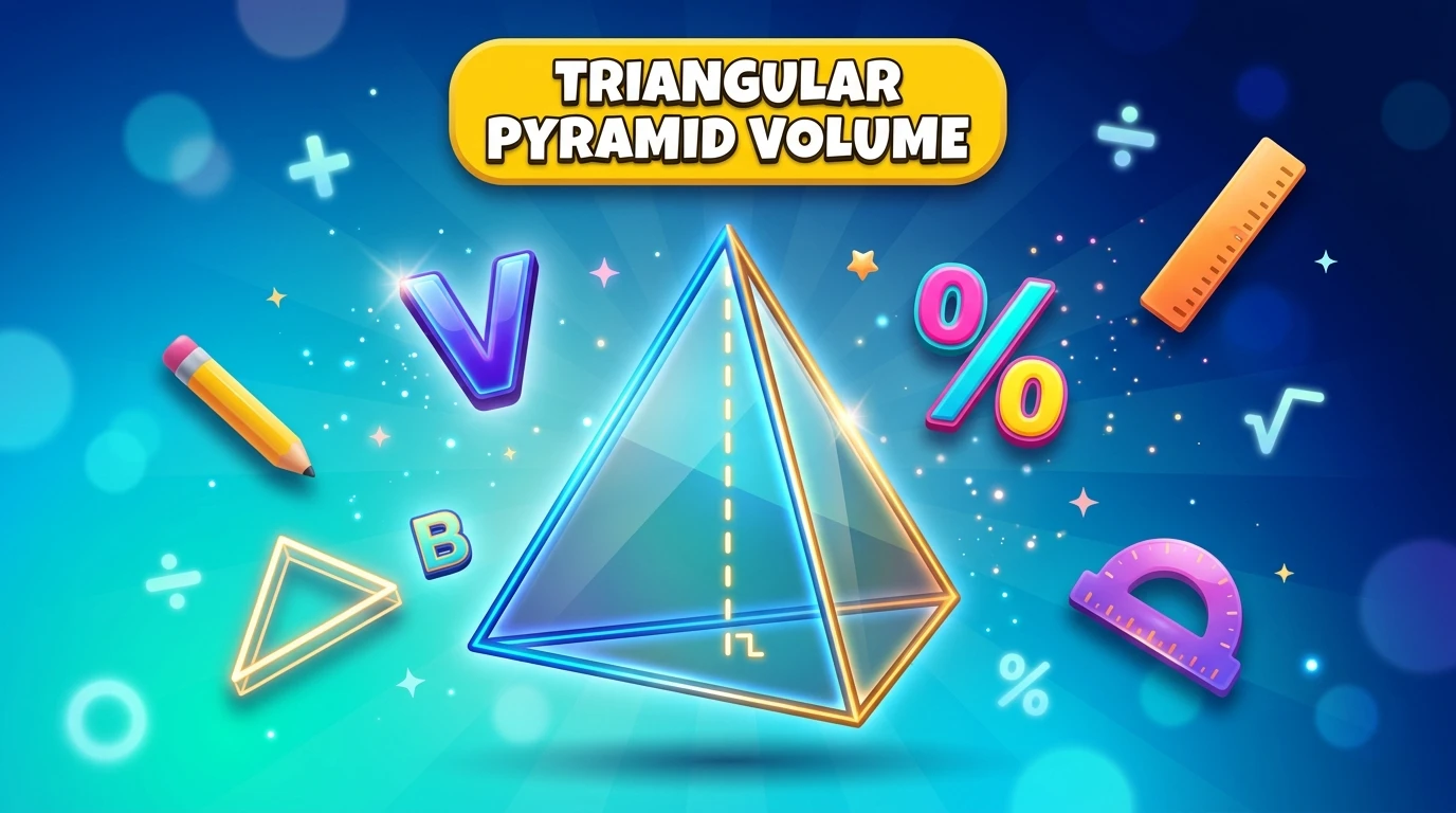 How to find the volume of a triangular pyramid